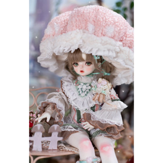 【GEM Outfit】bjd ชุดเสื้อผ้า ลายเห็ด หัวใจ ลูกพีช 1/6 30 ซม.