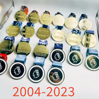 เข็มกลัด รูปทีมชาติฟุตบอล Premier League Championship Medal Chelsea Manchester City Manchester United Liverpool ปี 2004-2023