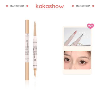 kakashow ปากกาไฮไลท์ เนื้อแมตต์ คริสตัล สองเอฟเฟค HZMBB1417