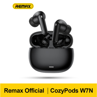 Remax CozyPods W7N หูฟังบลูทูธ  TWSหูฟัง ไร้สายบลูทูธ 5.3 เวอร์ชันใหม่ ANC+ENC พร้อมไมค์ IPX5 Bluetooth Earphones