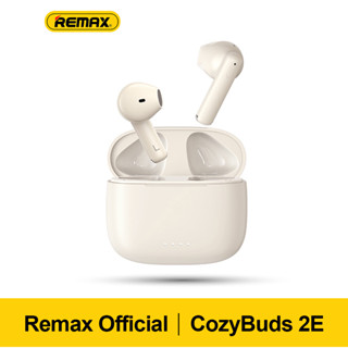 Remax Cozy Buds White 2E หูฟังบลูทูธ ENC หูฟังออกกําลังกาย ดับเบิ้ลยูเอชที หูฟังโทรออก