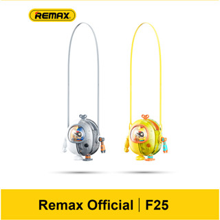 Mecha Ceative พัดลมห้อยคอ พัดลมมือถือ พัดลมมือถือแบบพกพา Mini Fan By Remax F25