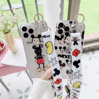 เคสโทรศัพท์มือถือ ซิลิโคนนิ่ม ลายการ์ตูนมิกกี้เมาส์น่ารัก พร้อมอุปกรณ์เสริม สําหรับ Huawei Y5 2019 Y7 2019 P smart 2021 Y9 2019 Y9S Y7A Y9Prime2019 Y6S Y8P