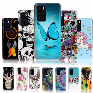 เคสโทรศัพท์ซิลิโคน Tpu แบบนิ่ม เรืองแสงกลางคืน กันกระแทก สําหรับ Samsung Galaxy Note 8 9 10 + 20 Ultra Plus Pro A51 A71 4g 5g