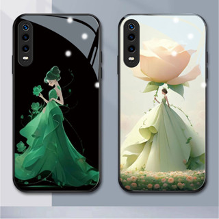 Zz เคสโทรศัพท์มือถือแบบแก้ว กันกระแทก ลายเด็กผู้หญิง Diy สําหรับ huawei P30 P20 lite P10 plus P40 pro mate 20 pro 20X 10 pro 30