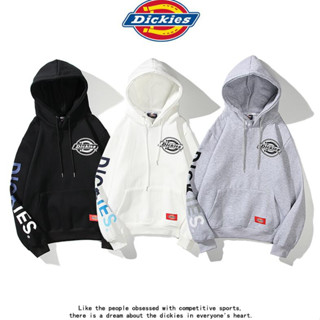 Dickies เสื้อฮู้ด ผ้าฝ้าย พิมพ์ลาย แฟชั่นสําหรับผู้ชาย และผู้หญิง