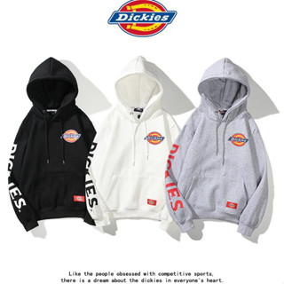 Dickies เสื้อฮู้ด ผ้าฝ้าย พิมพ์ลาย แฟชั่นสําหรับผู้ชาย และผู้หญิง