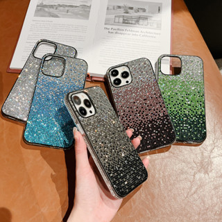 ระยิบระยับ ระยับ เพชร เคส เคสไอโฟน 15 Pro Max  iPhone 14 Pro Max 13 12 11 Pro Max Case แฟชั่น หรูหรา พลอยเทียม เคส