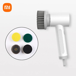 Xiaomi Xiaoda แปรงทําความสะอาดไฟฟ้า หมุนได้ 360 องศา อเนกประสงค์ ชาร์จได้ สําหรับห้องครัว