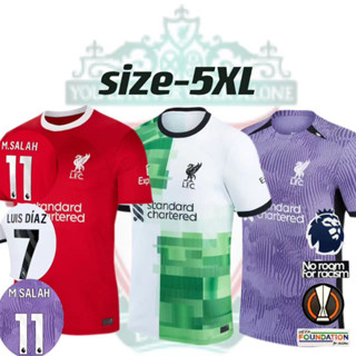 เสื้อกีฬาแขนสั้น ลายทีมชาติฟุตบอล LFC 2023 24 24-48 ชั่วโมง คุณภาพสูง ไซซ์ S-5XL