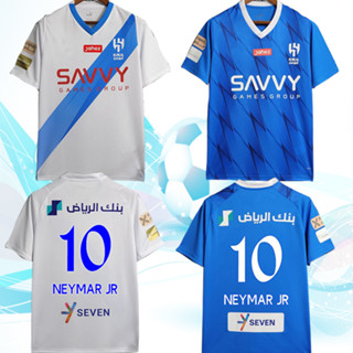 เสื้อกีฬาแขนสั้น ลายทีมชาติฟุตบอล Saudi League 23 24 Game Season Leader New Moon เสื้อกีฬาแขนสั้น ลายทีมชาติฟุตบอล Nemal N Home Away 10 ชิ้น