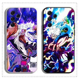 เคส samsung A54 A34 A24 A14 4G 5G โทรศัพท์มือถือ ลายการ์ตูน LUFFY 5 ปี สําหรับ