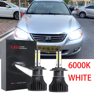 ชุดหลอดไฟฮาโลเจน LED X15 6000K สีขาว แบบเปลี่ยน สําหรับ Kia Cerato (YD) ปี 2014-2019 2020 1 คู่