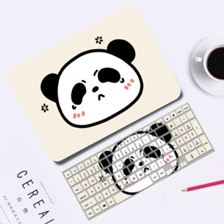 【Panda】For Macbook case M2 Air15 A2941 Air13.6 New Macbook Pro14 Air 13.3 A2179 A2337 2018 Pro 13 15 touch bar A1706 A1932 A1466 Cartoon Cover A1708 Air11 Reina13 Case