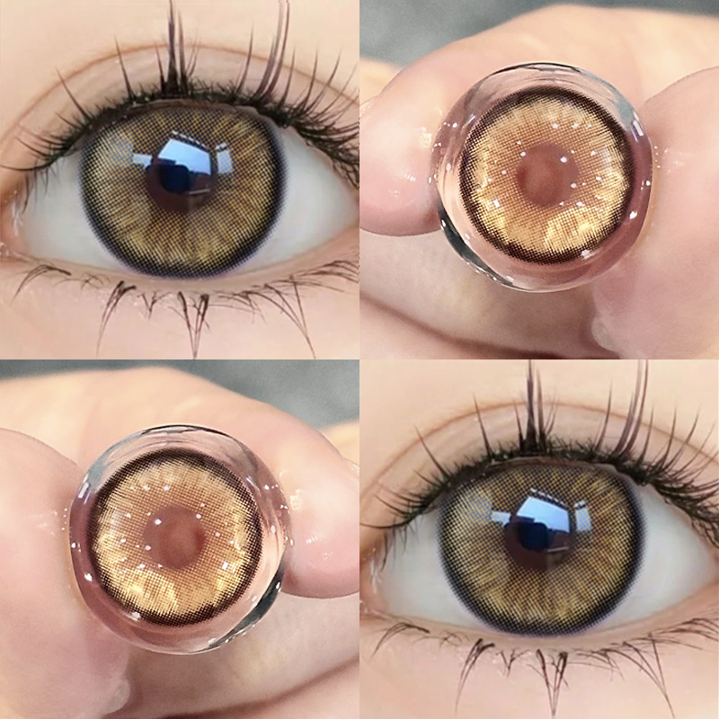 [เลนส์ Doll Eyes &graded] KSSEYE Big Eyes 14.5MM คอนแทคเลนส์รายปี (0~-8.00) คอนแทคเลนส์สายตาสั้นแต่ง
