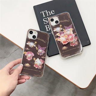 เคสโทรศัพท์มือถือ TPU พิมพ์ลายการ์ตูน สองด้าน สําหรับ iPhone 14 Pro max 13 Pro max