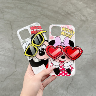 เคสโทรศัพท์มือถือ TPU พิมพ์ลายการ์ตูน สองด้าน สําหรับ iPhone 14 Pro max 13 Pro max