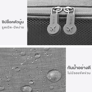[สามารถเก็บรองเท้าได้ 3 คู่] กระเป๋าใส่รองเท้า กระเป๋าจัดระเบียบ พกพาสะดวก เหมาะสำหรับการเดินทาง