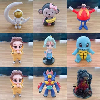 โมเดลฟิกเกอร์ Pvc อนิเมะ Pokémon Squirtle Monkey Honor Of Kings Grand Supreme Ultimate Holy Grail Fred Big Hero 6 ของเล่นสําหรับเด็ก