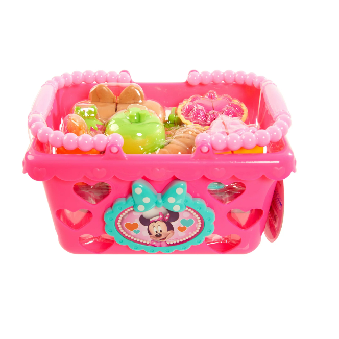 Disney Minnie Mouse Bow-Tique Bowtastic Shopping Basket Set ชุดตะกร้าช้อปปิ้ง ลายการ์ตูนดิสนีย์ มินน