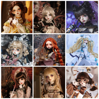 【bjd Wig】วิกผมตุ๊กตา bjd 1/4 bjd