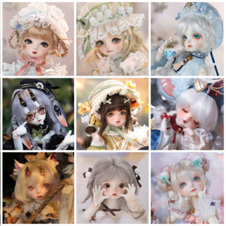 【BJD Wig】วิกผมตุ๊กตา BJD 1/6 BJD 6-7 นิ้ว