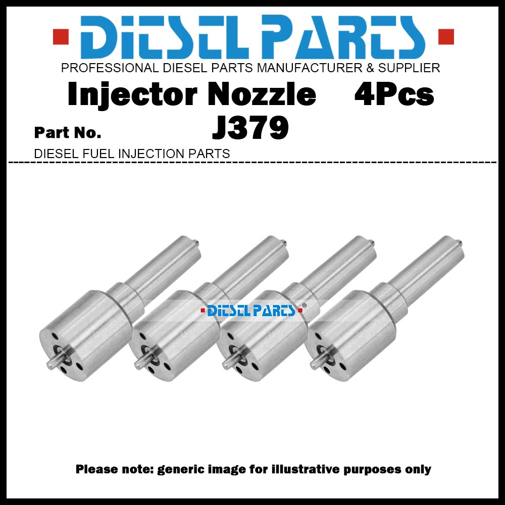 4 ชิ้น Common Rail หัวฉีดน้ํามันเชื้อเพลิงหัวฉีด J379 สําหรับ Great Wall Haval V200 X200 H5 H6 2.0d/