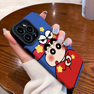 เคสโทรศัพท์มือถือ ลายการ์ตูนอนิเมะ Crayola สําหรับ iPhone 11 12 13 14 Pro MAX 6 7 8 Plus X XR XS MAX 7Plus