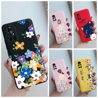 Huawei nova 8 nova8 เคสแฟชั่น เด็กผู้หญิง การ์ตูน ทาสี กันกระแทก กันชน เคสซิลิโคนนิ่ม