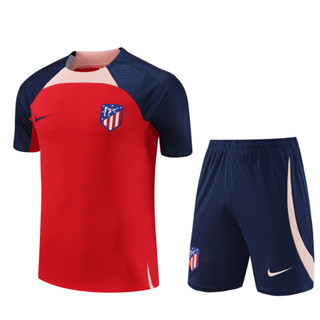 เสื้อกีฬาแขนสั้น ลายทีมชาติฟุตบอล Atletico de Madrid 2023-24 ชุดเหย้า