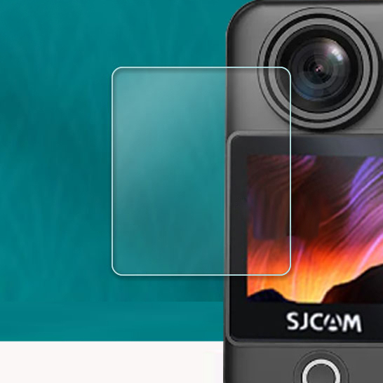 Sjcam C300 ฟิล์มกันรอยหน้าจอ แบบนิ่ม สําหรับกล้องแอคชั่น Sjcam C300