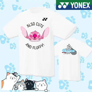 Yonex ใหม่ เสื้อกีฬาแบดมินตัน แขนสั้น แบบแห้งเร็ว สําหรับผู้ชาย และผู้หญิง 2023