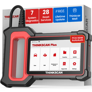 Thinkcar เครื่องสแกนเนอร์วินิจฉัยรถยนต์ Thinkscan Plus S7 Obd2 OBD 28 รีเซ็ต