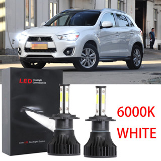 ชุดหลอดไฟฮาโลเจน LED X15 6000K สีขาว แบบเปลี่ยน สําหรับ Mitsubishi ASX 2011 2012 2013 2014 2015 2016 2017 2018 1 คู่