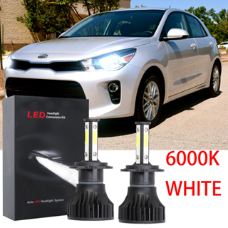 ชุดหลอดไฟฮาโลเจน LED X15 6000K สีขาว แบบเปลี่ยน สําหรับ Kia Rio YB 2017 2018 2019 (1 คู่)