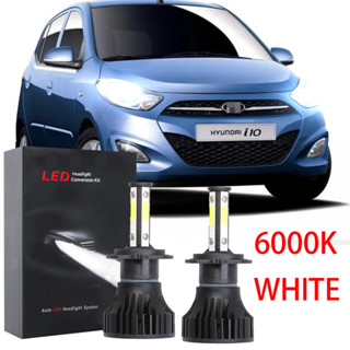 ชุดหลอดไฟฮาโลเจน LED X15 6000K สีขาว แบบเปลี่ยน สําหรับ Hyundai I10 ( PA ) ปี 2008 2009 2010 2011-2016 2017