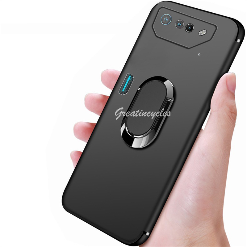 เคสโทรศัพท์มือถือแบบนิ่ม TPU พร้อมแหวนแม่เหล็ก สําหรับ Asus ROG Phone 7 ROG 7 ROG Phone 7 Ultimate R