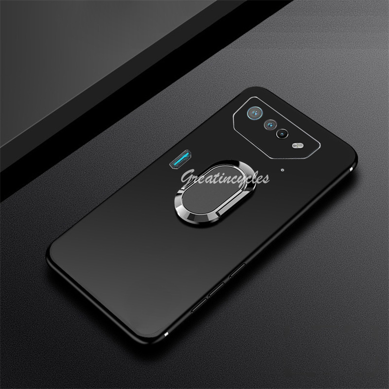 เคสโทรศัพท์มือถือ พร้อมแหวนแม่เหล็กตั้งโทรศัพท์ สําหรับ Asus ROG Phone 7 ROG 7 ROG Phone 7 Ultimate ROG 7 Ultimate