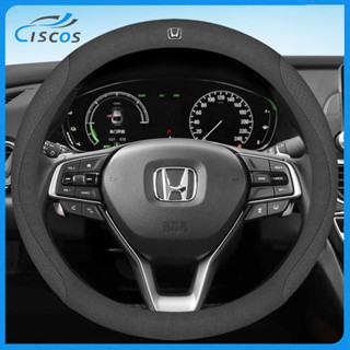 Ciscos ปลอกหุ้มพวงมาลัยรถยนต์ ของแต่งภายในรถยนต์ สำหรับ Honda City Jazz HRV Civic Brio Accord BRV Mobilio CRV Vezel Odyssey Fit