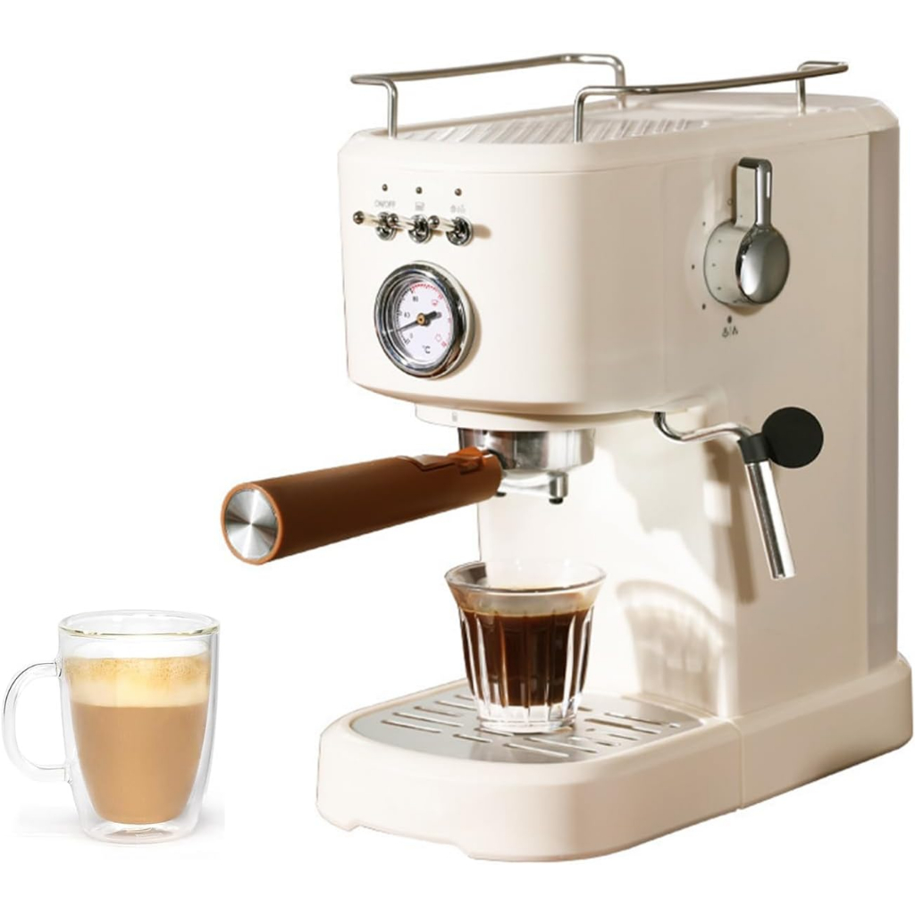 Goggle switch Espresso Machine, Compact Espresso Super Automatic Espresso Machine สําหรับบ้านพร้อมถั