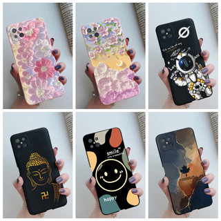 เคสโทรศัพท์ซิลิโคน TPU แบบนิ่ม ลายนักบินอวกาศ ลายดอกไม้ สําหรับ OPPO Reno4 Z 5G Reno 4Z CPH2065