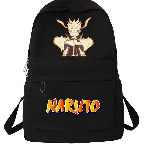 กระเป๋าเป้สะพายหลัง กันน้ํา ลายการ์ตูนนารูโตะ ขนาด 38x29 ซม. เหมาะกับการพกพาเล่นกีฬากลางแจ้ง สําหรับผู้ชาย และนักเรียน