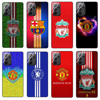 เคสโทรศัพท์มือถือ ลายทีมฟุตบอล Manchester United Barcelona Liverpool Chelsea Arsenal Juventus Bayern สําหรับ Samsung galaxy A13 4G A23 A53 5g