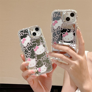 เคสโทรศัพท์มือถือ TPU นิ่ม กรอบชุบครีม ขอบกระจก สําหรับ iphone Case 14 Pro Max 13 Pro Max 12 Pro Max