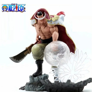 โมเดลฟิกเกอร์ Pvc อนิเมะ One Piece Pirate Edward Newgate Battle Version with Broadsword ขนาด 24 ซม. พร้อมกล่องของขวัญ