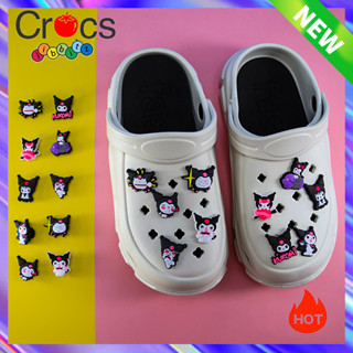 SANRIO Crocs Jibbitz จี้รูปดอกไม้ PVC แฟชั่น อุปกรณ์เสริม สําหรับรองเท้า