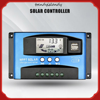 {ขายดี 99} mppt solar charger controller / MPPT 100A ชาร์จเจอร์ อุปกรณ์ควบคุมการเก็บประจุแบตเตอรี่ พลังงานแสงอาทิตย์ 100A สําหรับไฟถนน LED [TrendyIsland.th]