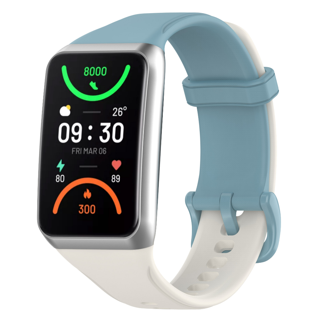 สายนาฬิกาข้อมือ ซิลิโคน ปรับได้ คุณภาพสูง สําหรับ Oppo Band 2 ราคา ถูกที่สุด ดีลบีเคเค แกลเลอรีภาพที่ 2