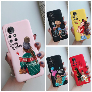 เคสโทรศัพท์มือถือ TPU นิ่ม กันกระแทก ปิดด้านหลัง สีแคนดี้ สําหรับ Huawei nova8 Pro nova8Pro