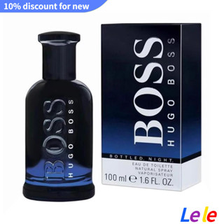 【SUVI】HUGO BOSS Bottled Night Midnight Gentleman Confidence Midnight Mens Perfume Fresh Lasting 100ml น้ําหอมผู้ชาย บรรจุขวด ขนาด 100 มล.